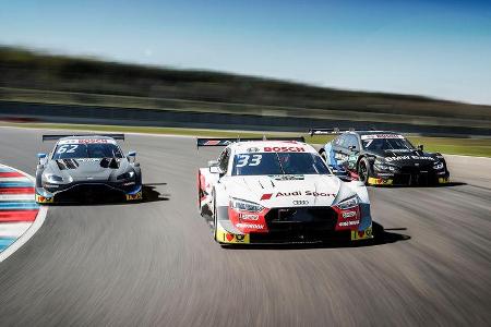 DTM-Autos 2019 - Testfahrten - Lausitzring