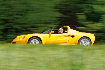 Lotus Elise, Seitenansicht