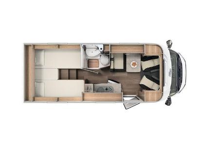 Carado Van V 337 Grundriss