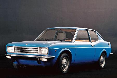 Fiat 128 Coupé, Frontansicht