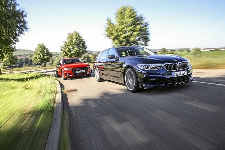 Alpina D5 S Touring, Audi S6 Avant TDI, Exterieur