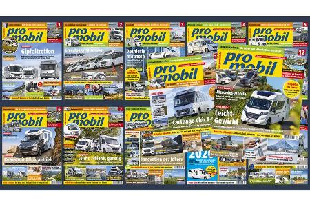 promobil Jahrgangs Archiv 2010-2020: 120 promobil-Ausgaben als Download promobil Jahrgangs Archiv 2010-2020: 120 promobil-Ausgaben als Download