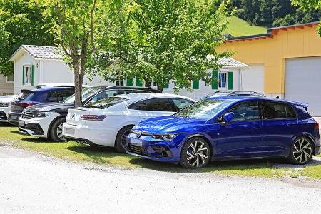 Erlkönig VW Golf R