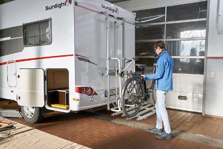 Fahrrad Transport Wohnmobil