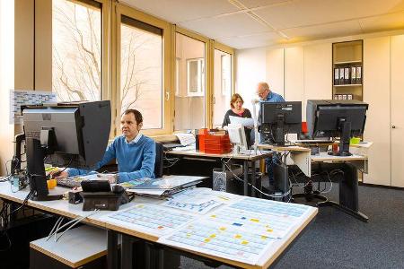 Hinter den Kulissen: Redaktion