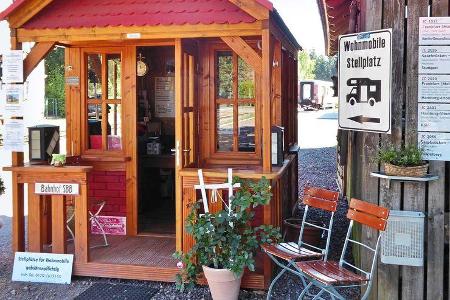 südlicher Pfälzerwald Stellplatz Altes Bahnhöfl