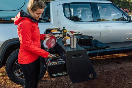 Rivian R1T Camping Küche