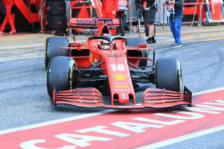 Charles Leclerc - Ferrari - F1-Test - Barcelona - 28. Februar 2020 Charles Leclerc - Ferrari - F1-Test - Barcelona - 28. Februar 2020