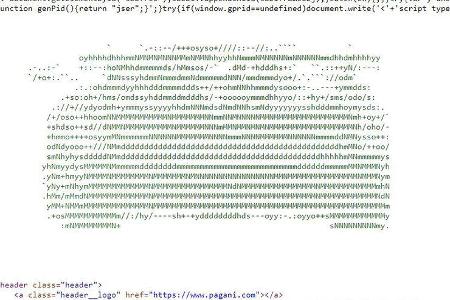 Pagani Programmcode