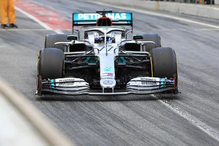 Valtteri Bottas - Mercedes - F1-Test - Barcelona - 28. Februar 2020