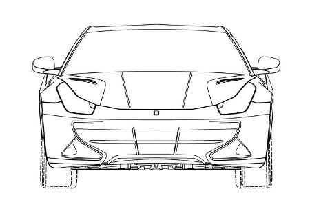 Ferrari FF Coupé Unikat Patentamtbilder