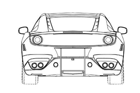 Ferrari FF Coupé Unikat Patentamtbilder