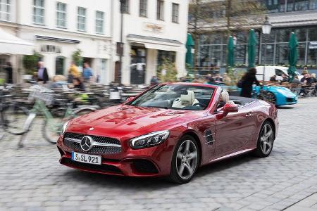 Mercedes SL 400, Seitenansicht