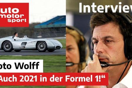 Toto Wolff - Mercedes - Formel 1 - Video-Interview 2020 Toto Wolff - Mercedes - Formel 1 - Video-Interview 2020
