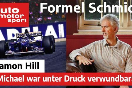 Damon Hill - Interview - Formel Schmidt - Video - 2020