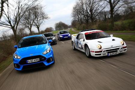 Ford Focus RS, Generationen