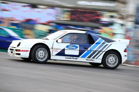 Ford RS200, Seitenansicht