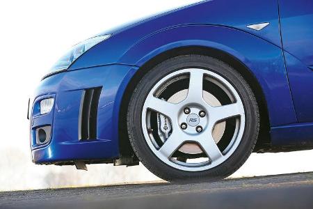Ford Focus RS (2002), Rad, Felge