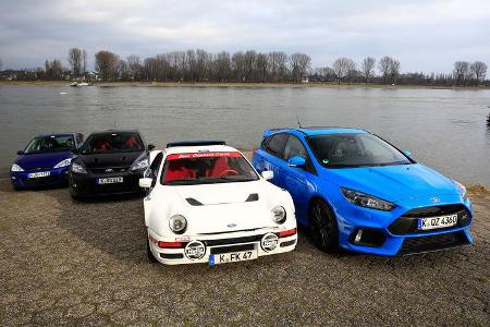 Ford Focus RS, Generationen