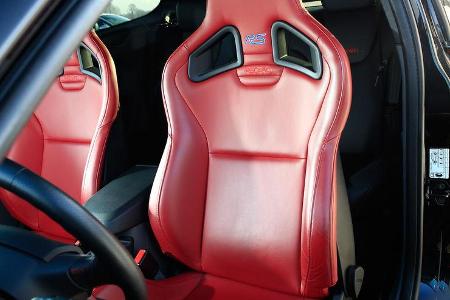 Ford Focus RS500, Fahrersitz