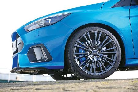 Ford Focus RS (2016), Rad, Felge