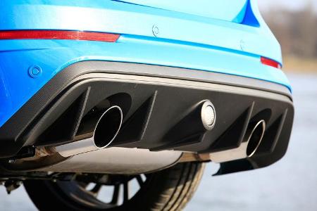 Ford Focus RS (2016), Endrohre
