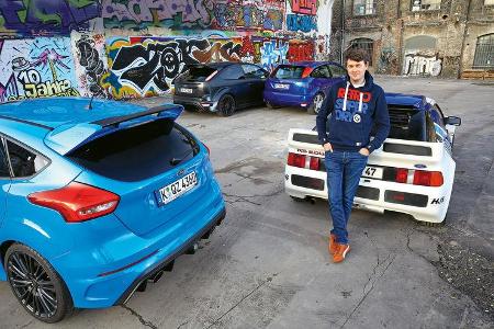 Ford Focus RS, Generationen