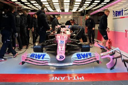 Sergio Perez - Racing Point - F1-Test - Barcelona - 19. Februar 2020