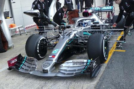 Valtteri Bottas - Mercedes - F1-Test - Barcelona - 19. Februar 2020