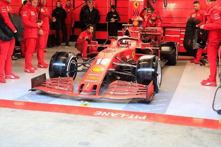 Charles Leclerc - Ferrari - F1-Test - Barcelona - 19. Februar 2020