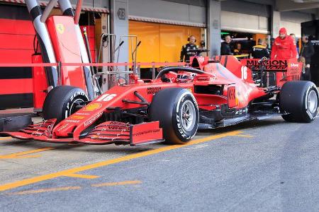 Charles Leclerc - Ferrari - F1-Test - Barcelona - 19. Februar 2020