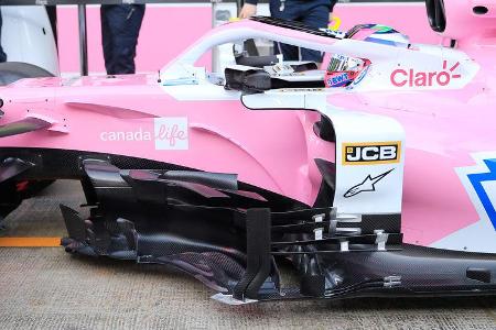 Sergio Perez - Racing Point - F1-Test - Barcelona - 19. Februar 2020