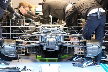 Valtteri Bottas - Mercedes - F1-Test - Barcelona - 19. Februar 2020