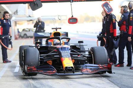 Max Verstappen - Red Bull - F1-Test - Barcelona - 19. Februar 2020