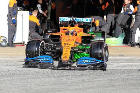 Carlos Sainz - McLaren - F1-Test - Barcelona - 19. Februar 2020