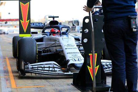 Daniil Kvyat - Alpha Tauri - F1-Test - Barcelona - 19. Februar 2020