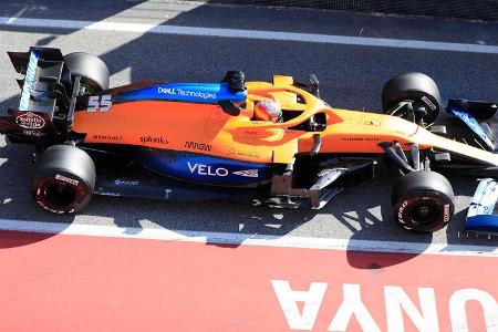 Carlos Sainz - McLaren - F1-Test - Barcelona - 19. Februar 2020