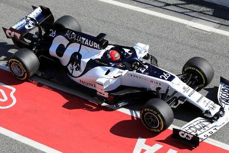 Daniil Kvyat - Alpha Tauri - F1-Test - Barcelona - 19. Februar 2020