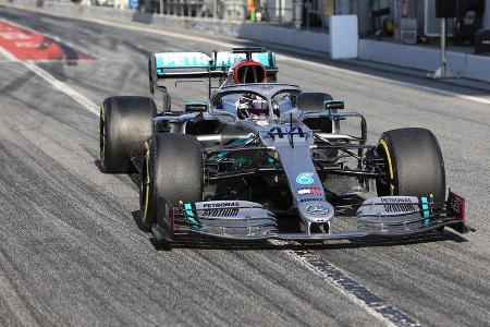 Lewis Hamilton - Mercedes - F1-Test - Barcelona - 19. Februar 2020