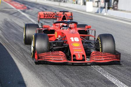 Charles Leclerc - Ferrari - F1-Test - Barcelona - 19. Februar 2020