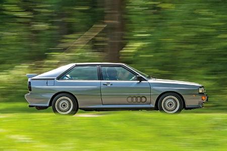 Audi Quattro 20V, Seitenansicht