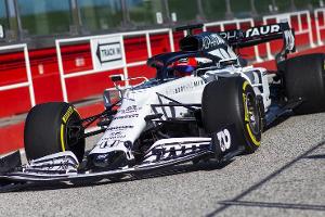 Erste Probefahrt in Misano