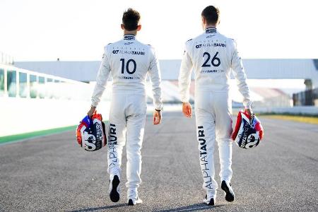 Pierre Gasly & Daniil Kvyat – Alpha Tauri – Shakedown – Misano – 15. Februar 2020