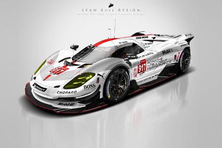 Porsche Le Mans Hypercar Concept - Sean Bull Design