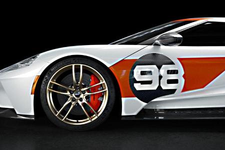 Ford GT 2021 Heritage Edition 1966 Daytona Studio Collection