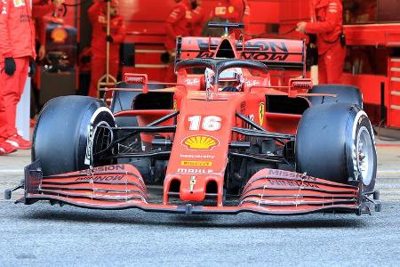 Charles Leclerc - Ferrari - F1-Test - Barcelona - 19. Februar 2020