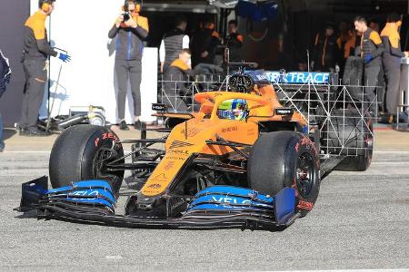 Lando Norris - McLaren - F1-Test - Barcelona - 19. Februar 2020