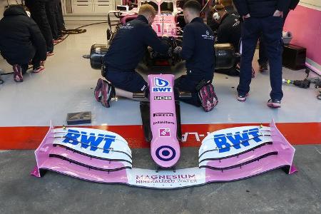 Sergio Perez - Racing Point - F1-Test - Barcelona - 19. Februar 2020