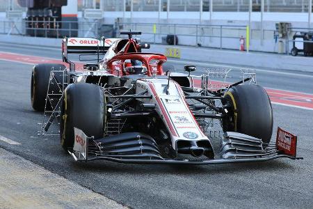 Kimi Räikkönen - Alfa Romeo - F1-Test - Barcelona - 19. Februar 2020