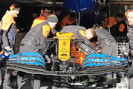 Lando Norris - McLaren - F1-Test - Barcelona - 19. Februar 2020